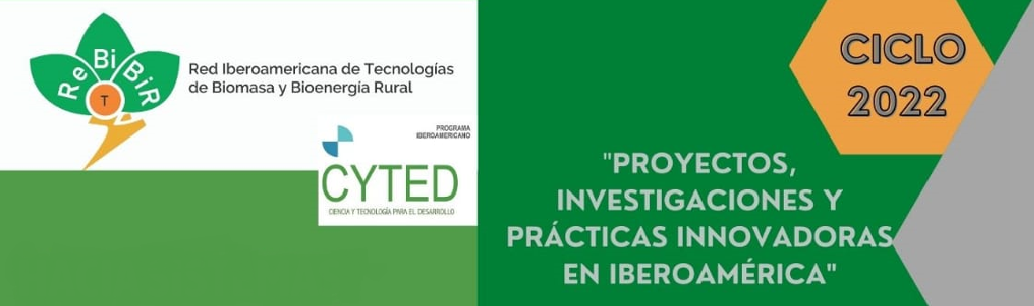 Ciclo de webinarios 2022: HACIA SISTEMAS SUSTENTABLES DE BIOMASA Y BIOENERGÍA EN IBEROAMÉRICA
